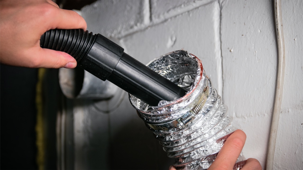 Dryer vent cleaning